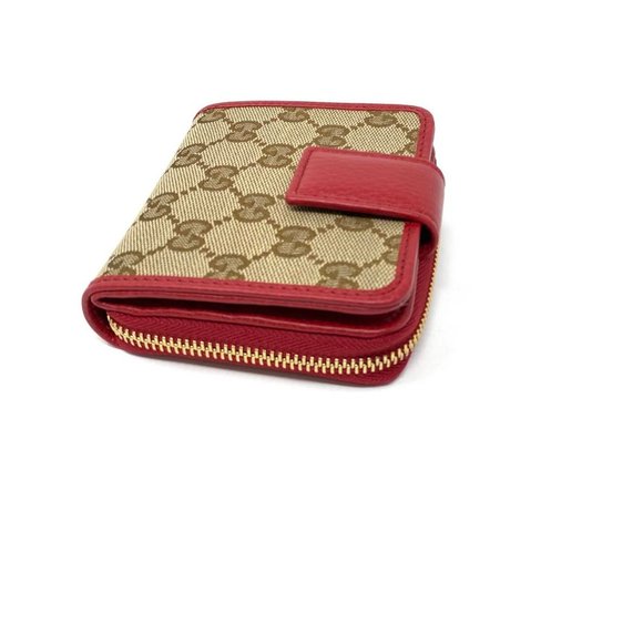Gucci GG Canvas Compact French Wallet - Picture 2 of 6